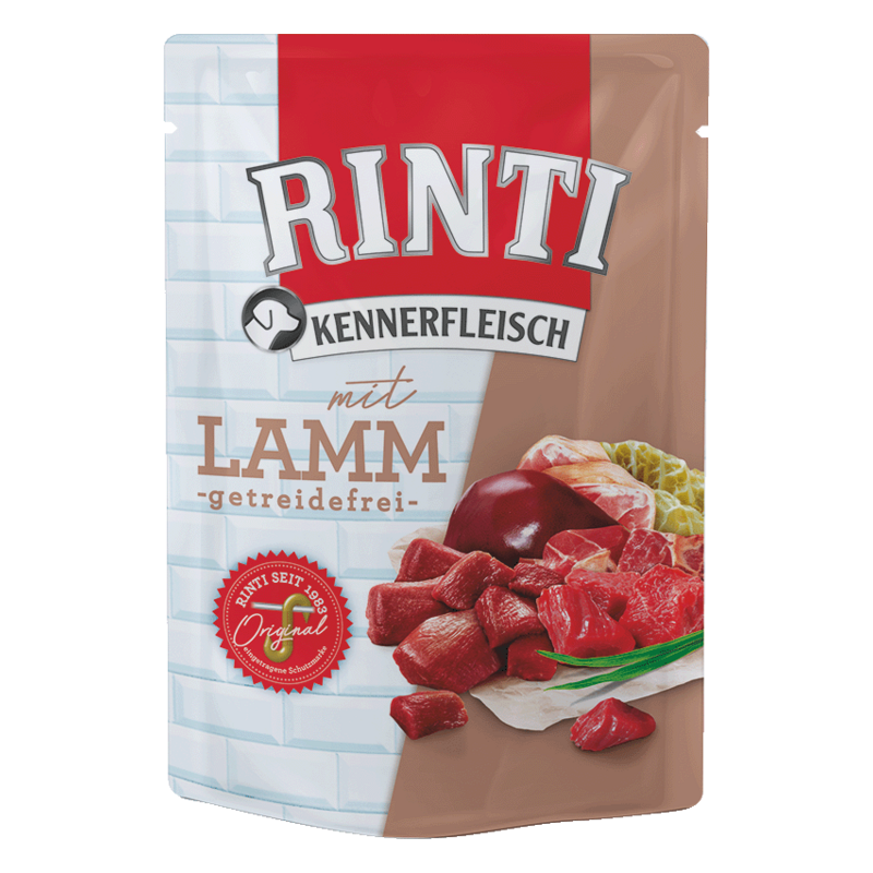 RINTIRinti Kuzulu Pouch Köpek Maması 400 Gr.