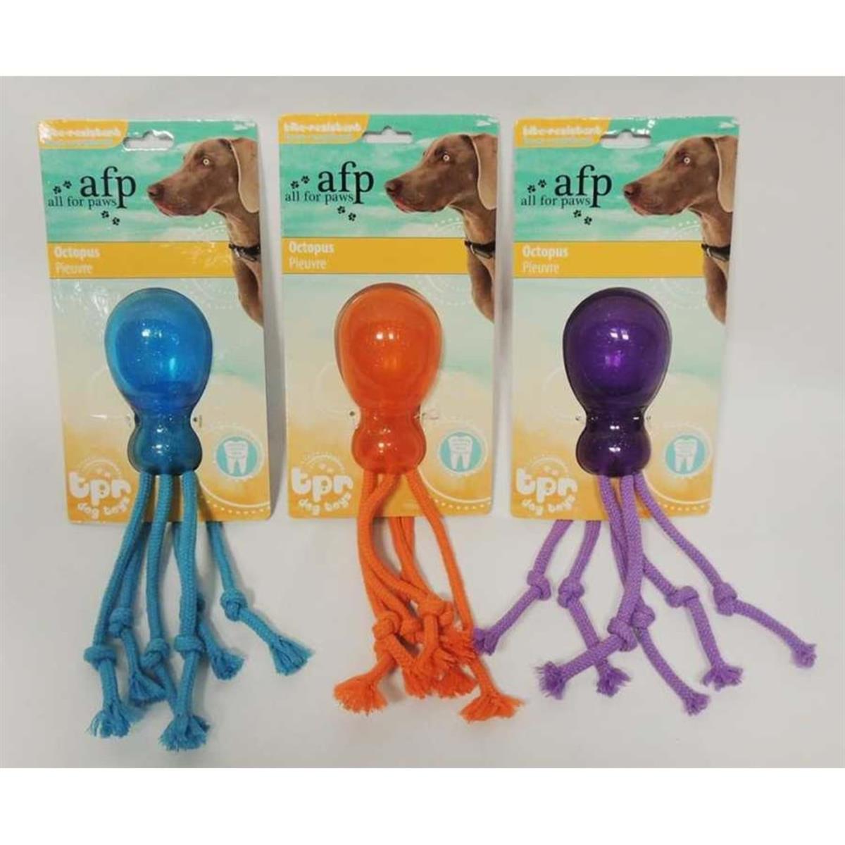 Sea Life with Rope Octopus (3Asst) - İpli Ahtapot Köpek Oyuncağı