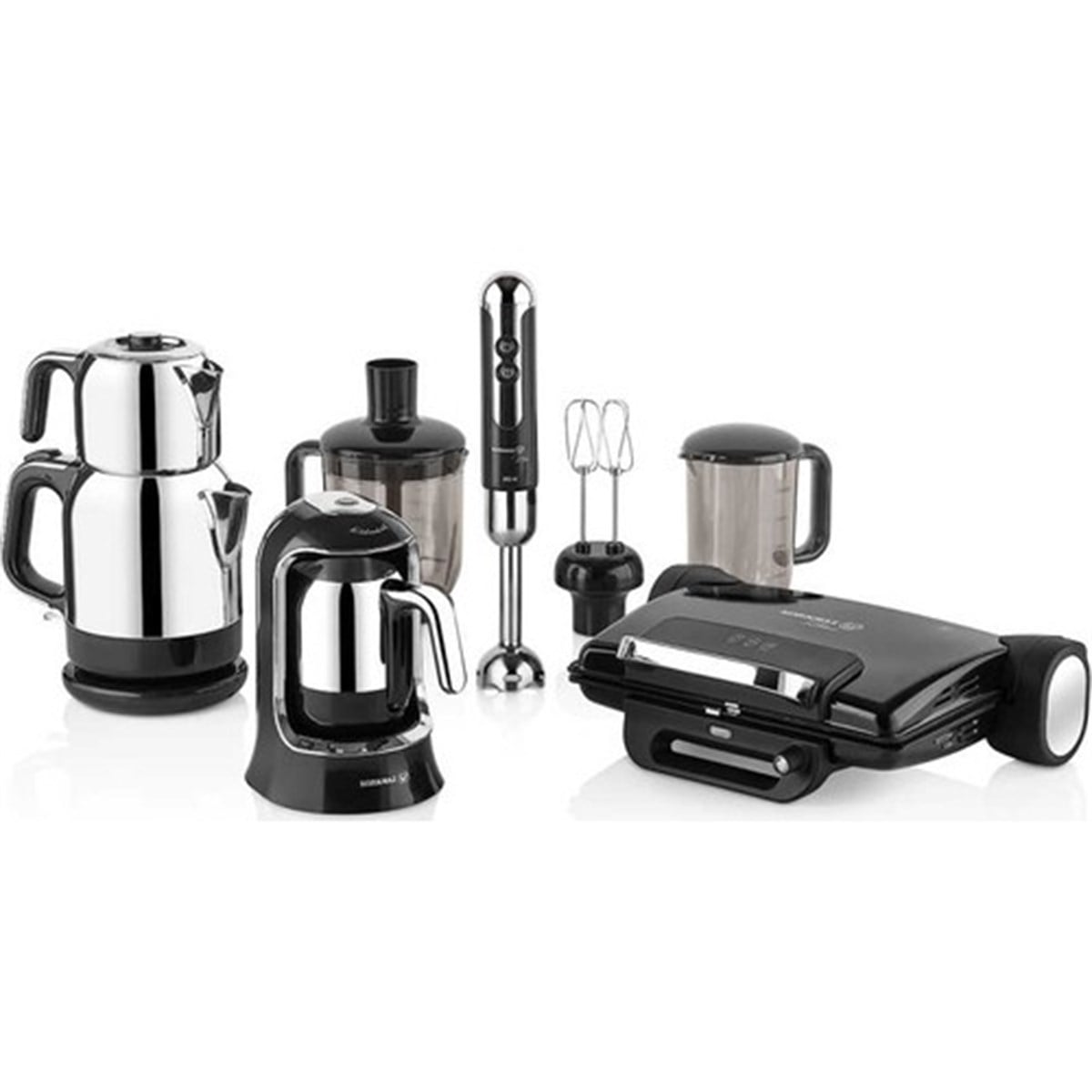 Korkmaz A1818 Nero 14 Parça Elektro Set