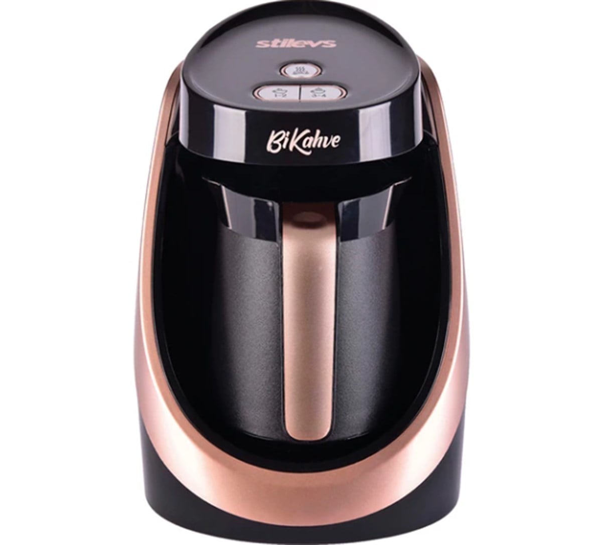 Stilevs BiKahve Otomatik Türk Kahve Makinesi Rose Gold