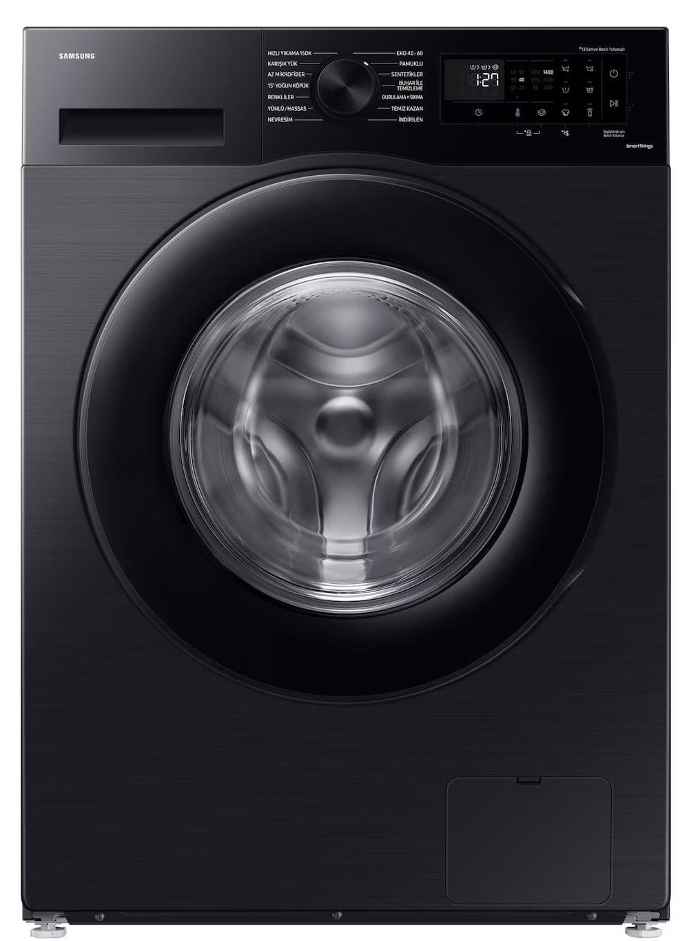 SAMSUNG WW90CGC04DABAH 9 KG 1400 DEVİR SİYAH ÇAMAŞIR MAKİNESİ