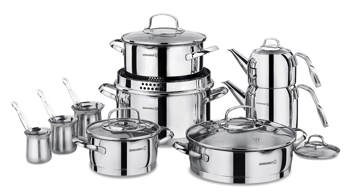 Korkmaz A1702 Steama Hiper Set 15 Parça