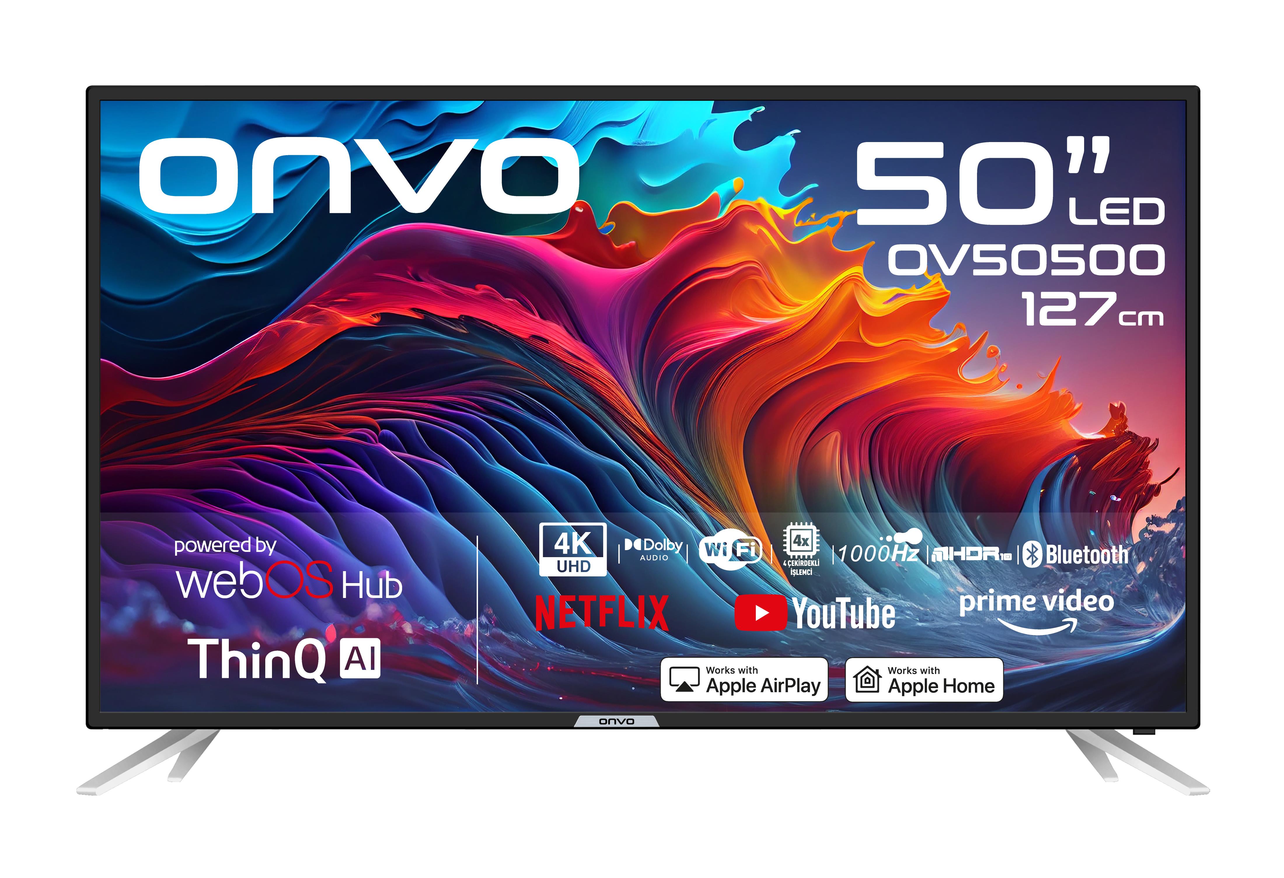 Onvo OV50500 50'' Ultra Hd 4K Webos Led Televi̇zyon