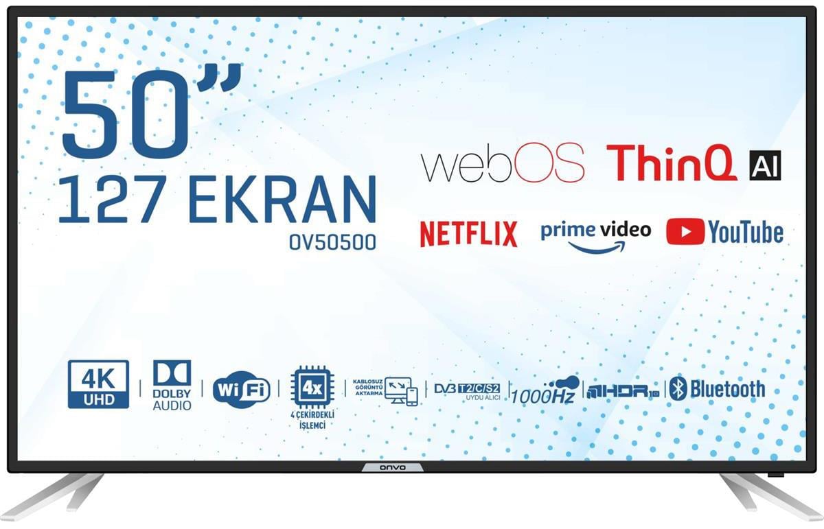 Onvo OV50500 50'' Ultra Hd 4k Webos Led Tv
