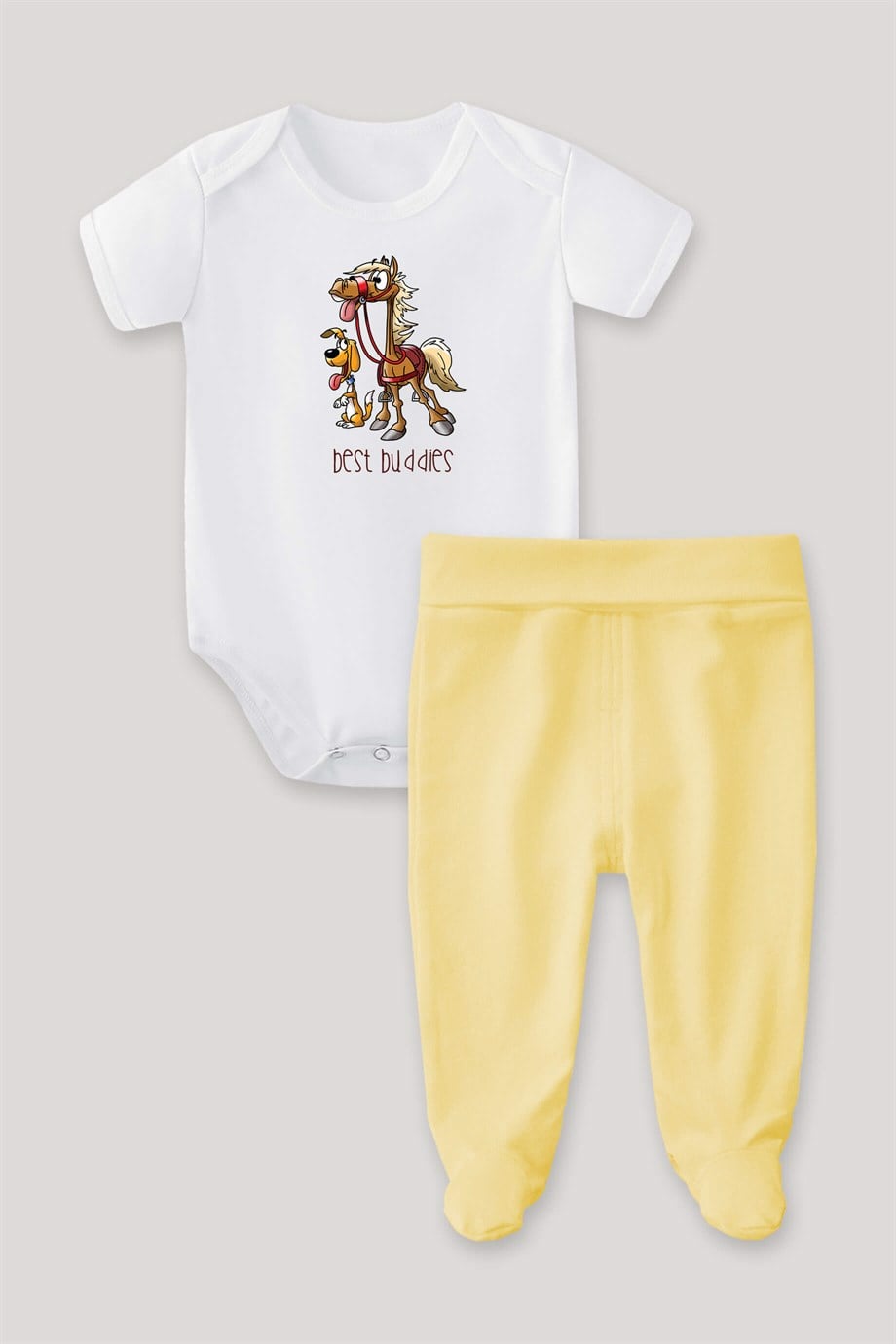 Best Buddies Bebek Body Patikli Alt Takım