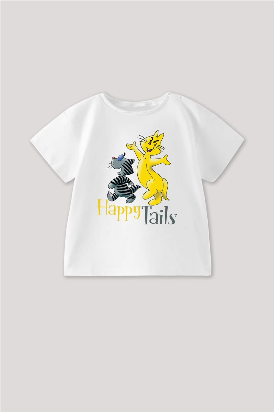 Happy Tails Bebek Tişört