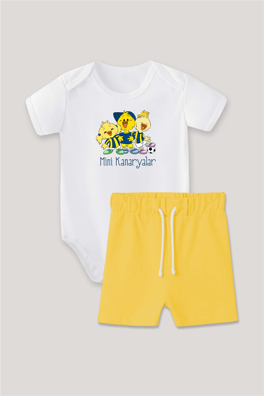 Mini Kanaryalar Bebek Body Takım