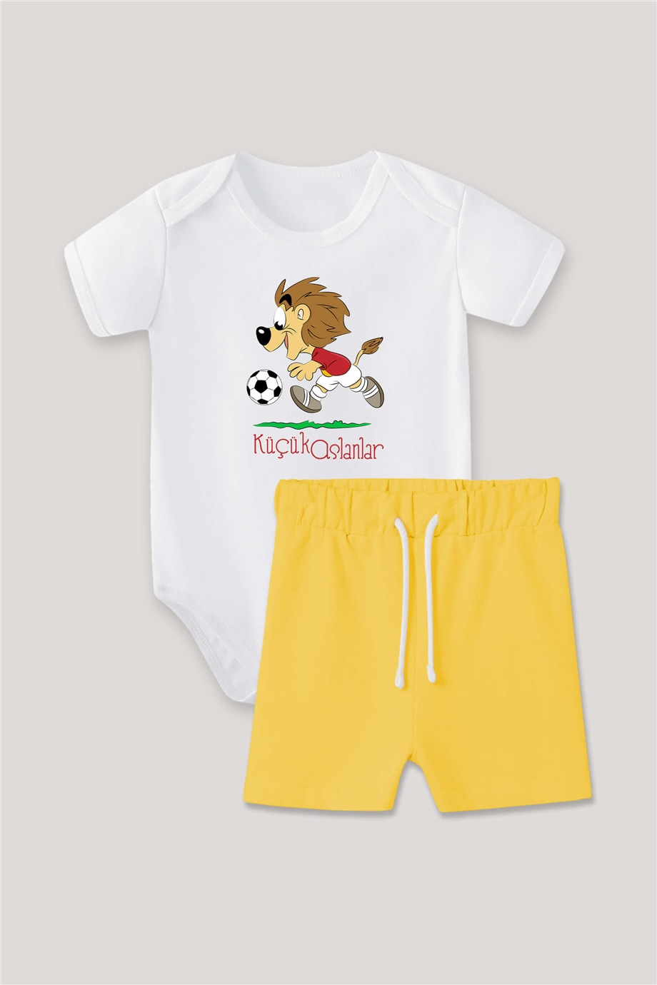 Minik Aslanlar Bebek Body Takım