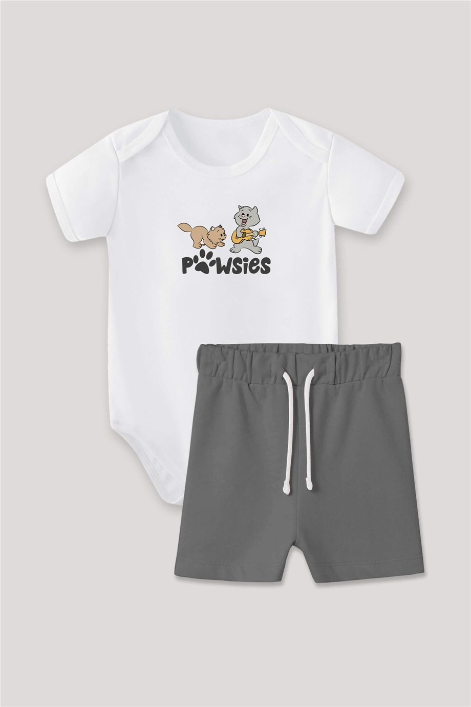 Pawsies Bebek Body Takım