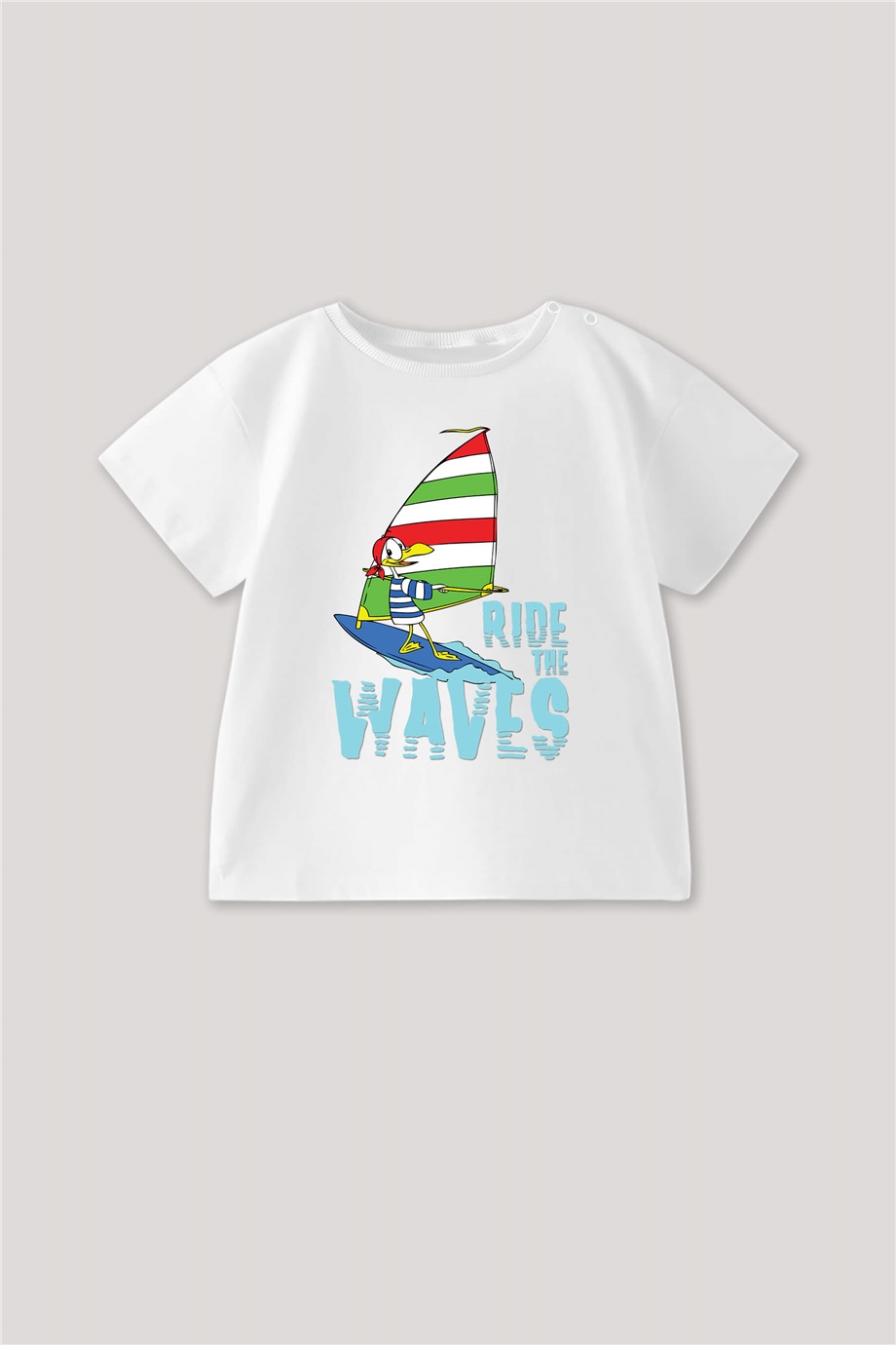 Ride The Waves Bebek Tişört