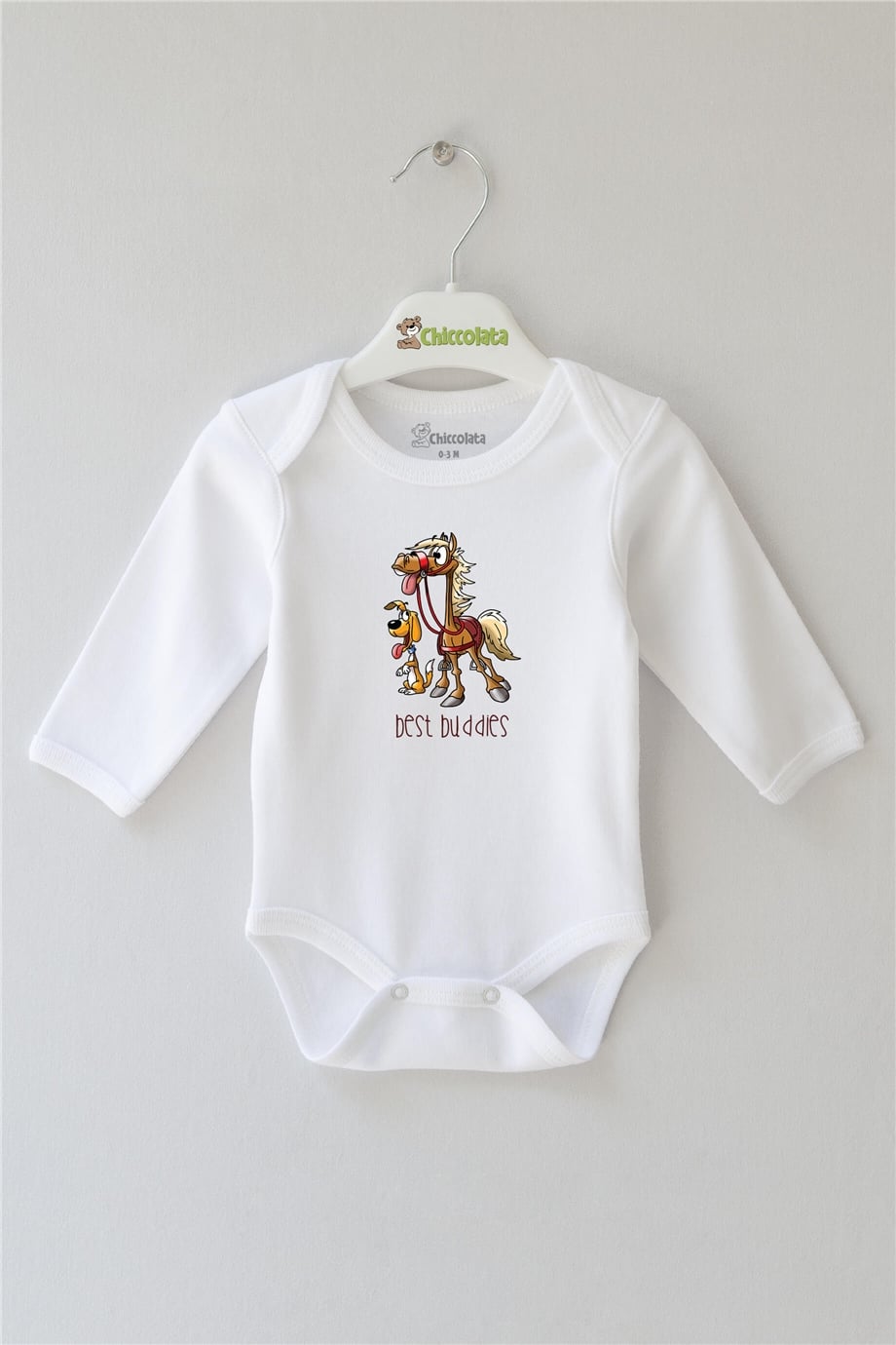 Best Buddies Uzun Kollu Bebek Body