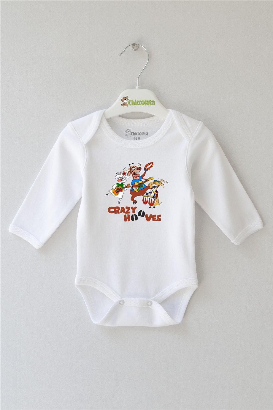 Crazy Hooves Uzun Kollu Bebek Body