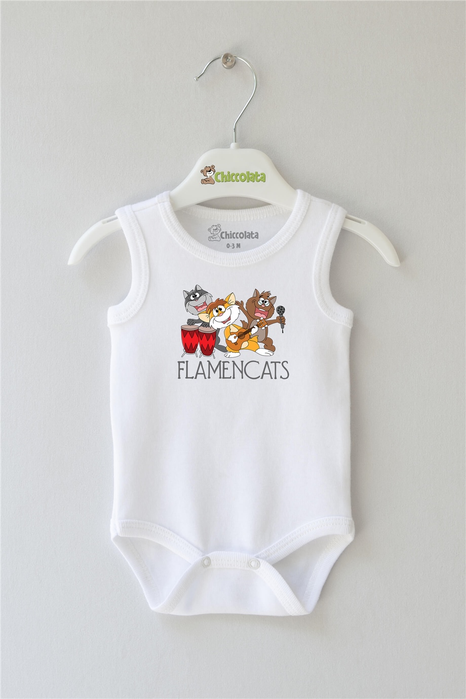 Flamencats Kolsuz Bebek Body