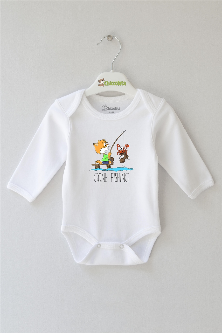 Gone Fishing Uzun Kollu Bebek Body