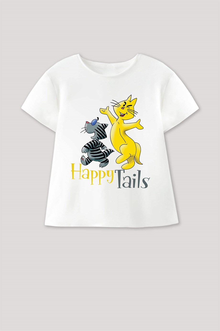 Happy Tails Kız Çocuk Tişört