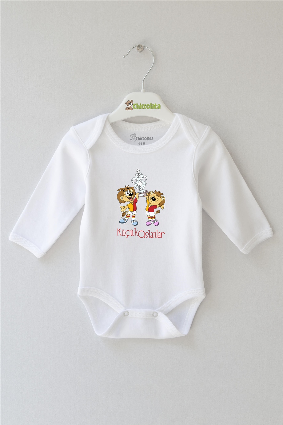 Küçük Aslanlar Uzun Kollu Bebek Body