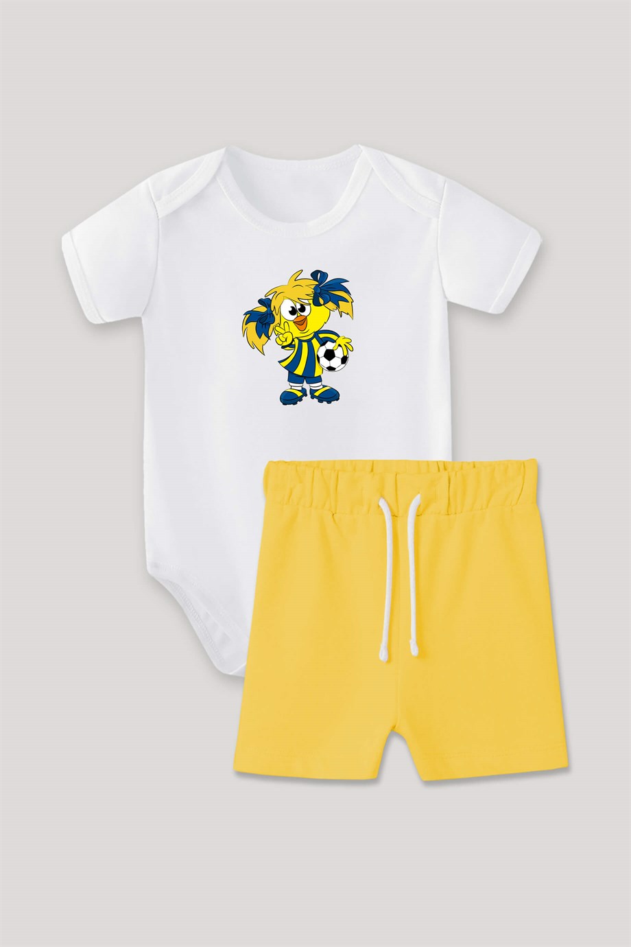 Mini Kanaryalar Bebek Body Takım