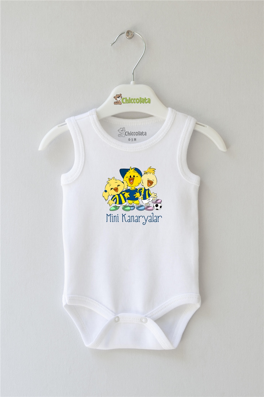 Mini Kanaryalar Kolsuz Bebek Body