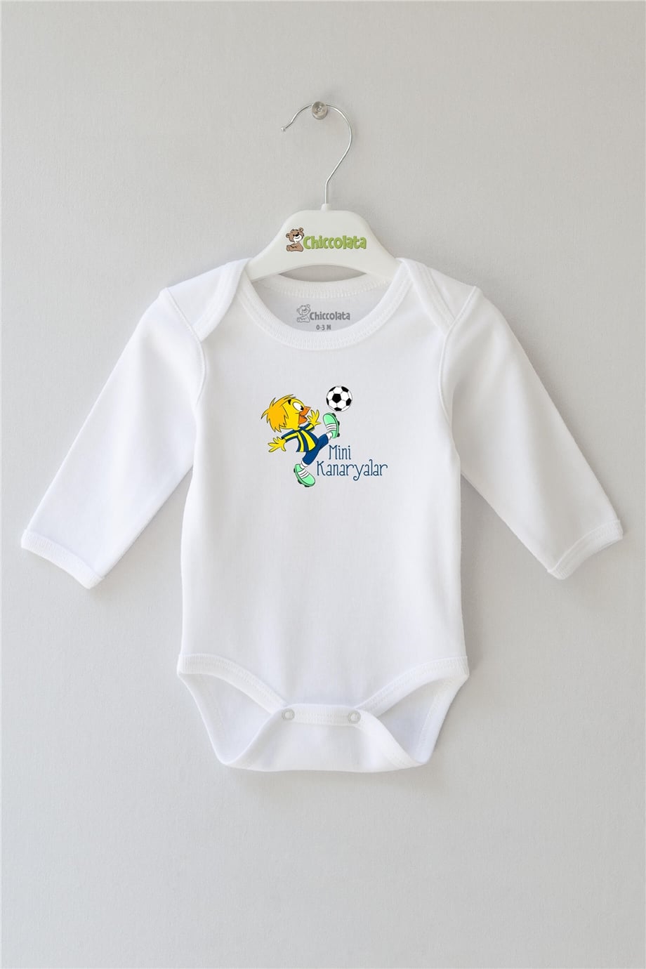 Mini Kanaryalar Uzun Kollu Bebek Body