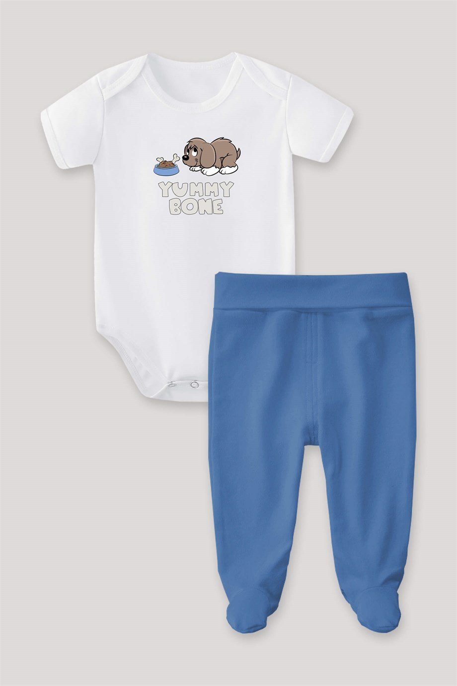 Yummy Bone Bebek Body Patikli Alt Üst Takım