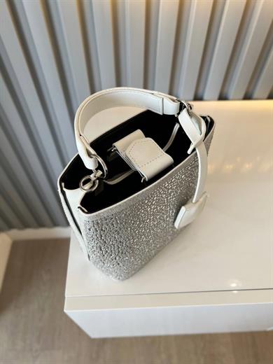 DİAMOND TAŞLİ ÇANTA BEYAZ   RENK