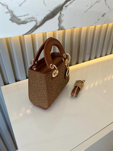 DİAMOND TAŞLİ ÇANTA TABA RENK