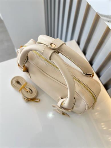 FERO KREM MAT KADIN ÇANTA.