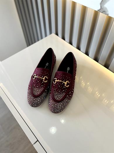 JANELLA BORDO SUET TAŞ DETAY KADIN BABET