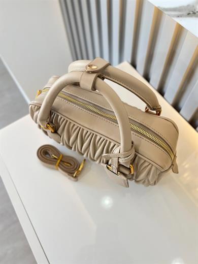 LUXE BEJ MAT KADIN ÇANTA