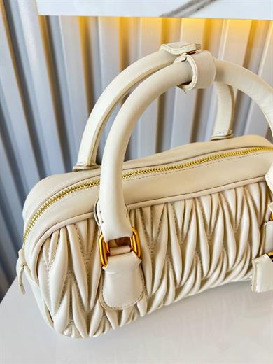 LUXE KREM MAT KADIN ÇANTA