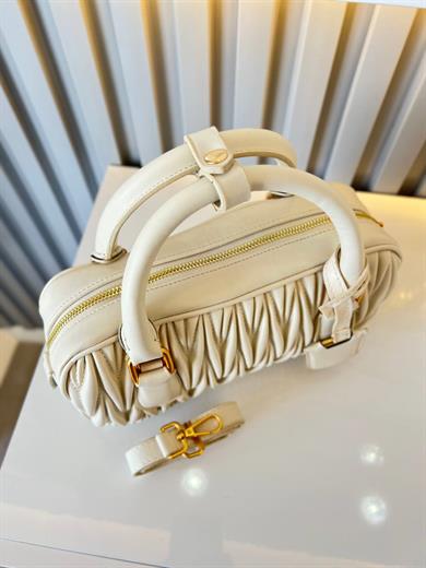 LUXE KREM MAT KADIN ÇANTA