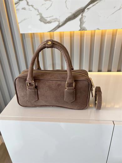 LUXE VİZON SÜET KADIN ÇANTA