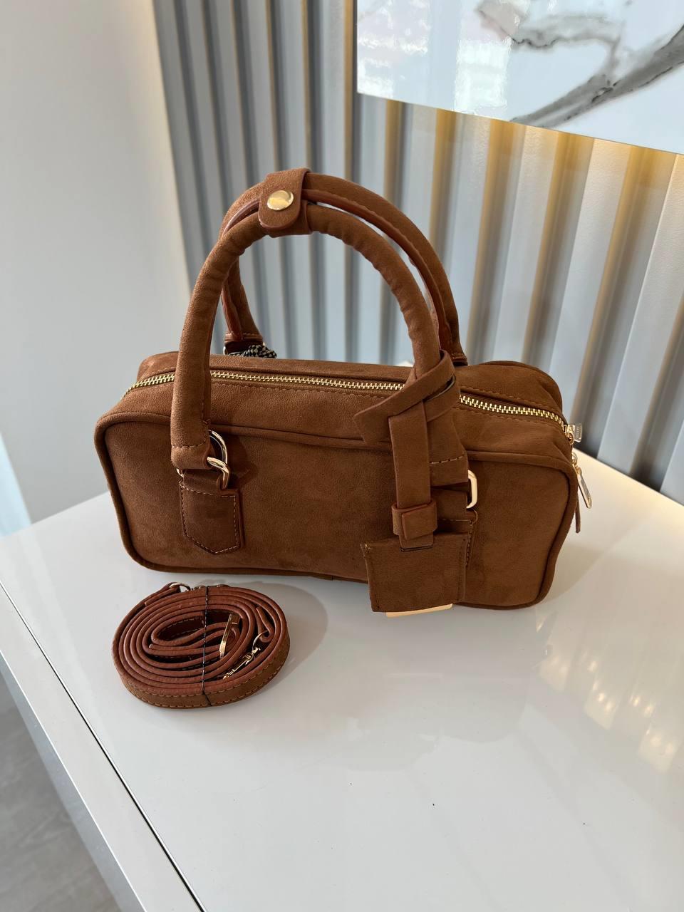 LUXE TABA SÜET KADIN ÇANTA