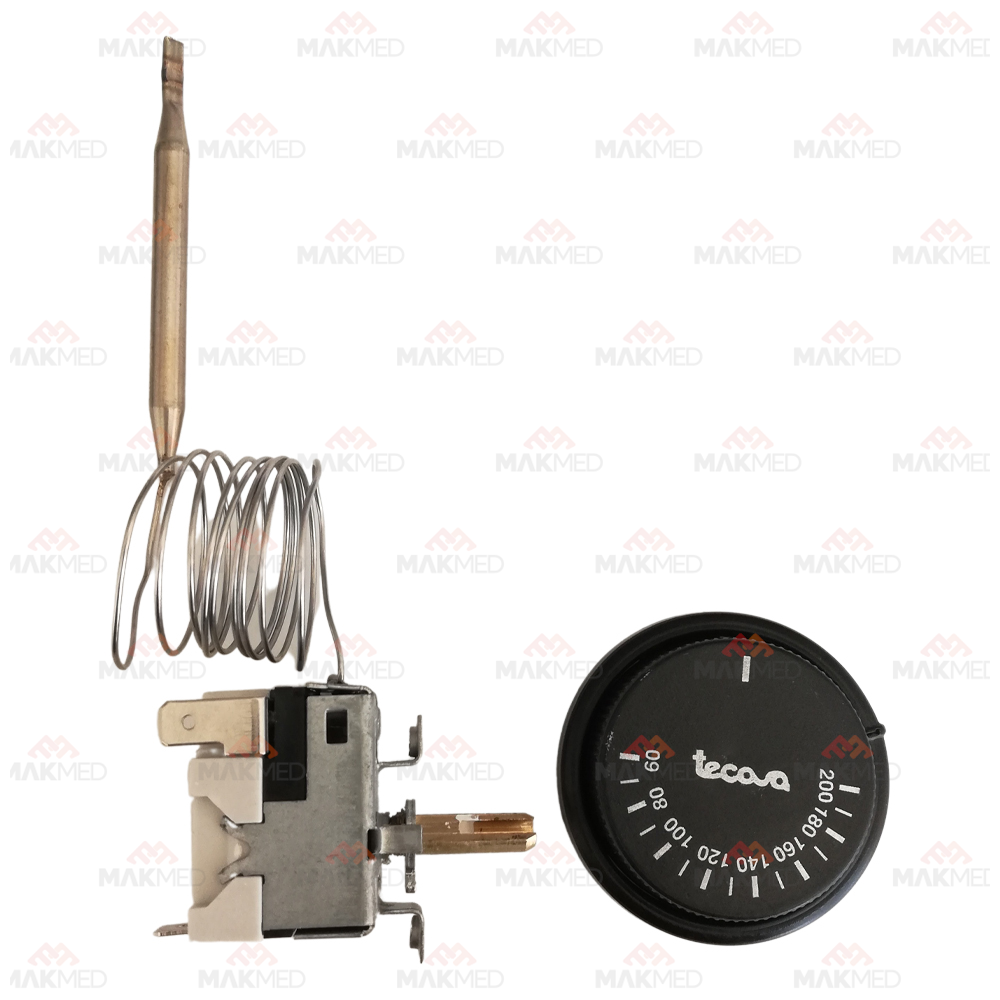60-190°C Frı·Töz Termostat Kısa Kuyruk Tecasa