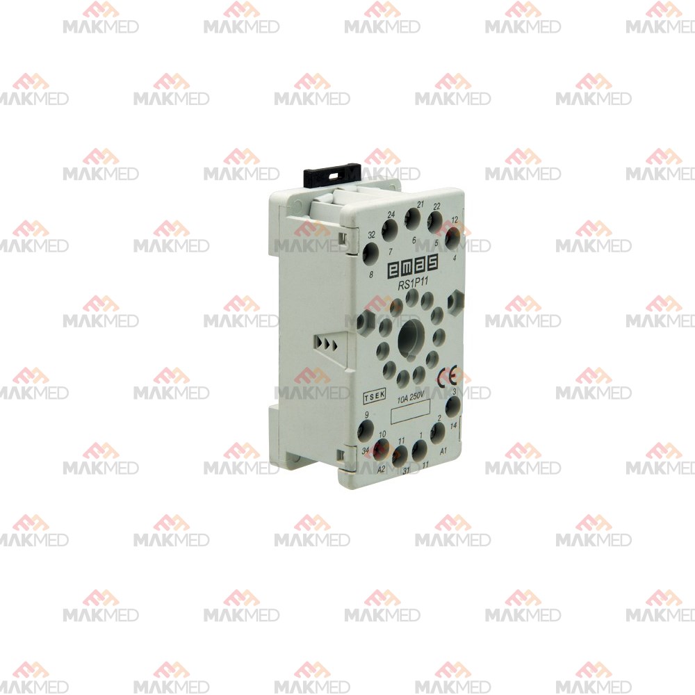 Emas Rs1P11 11 Pin Röle Soketi