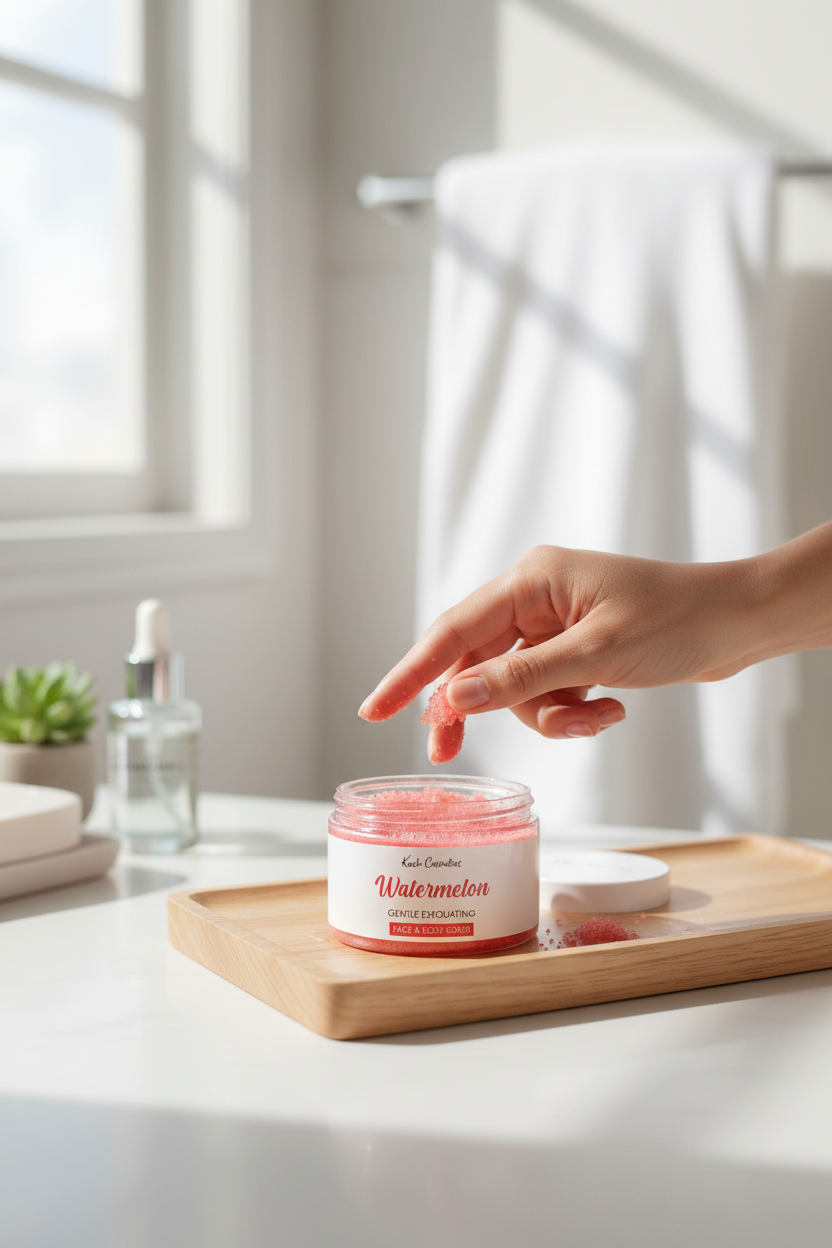 Besleyici Arındırıcı Nemlendirici Vücut Peelingi - KARPUZ 135g