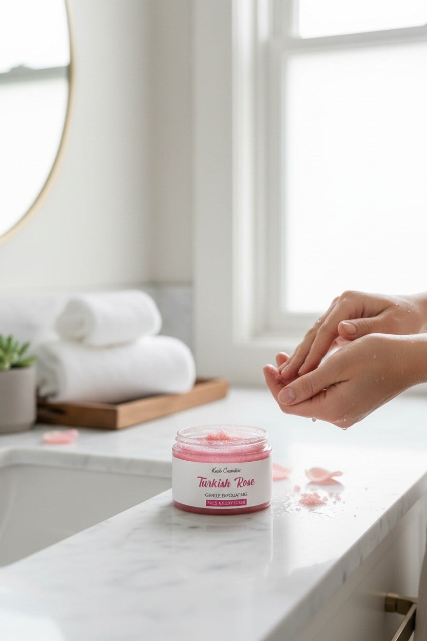 Besleyici Arındırıcı Nemlendirici Vücut Peelingi - GÜL 135g