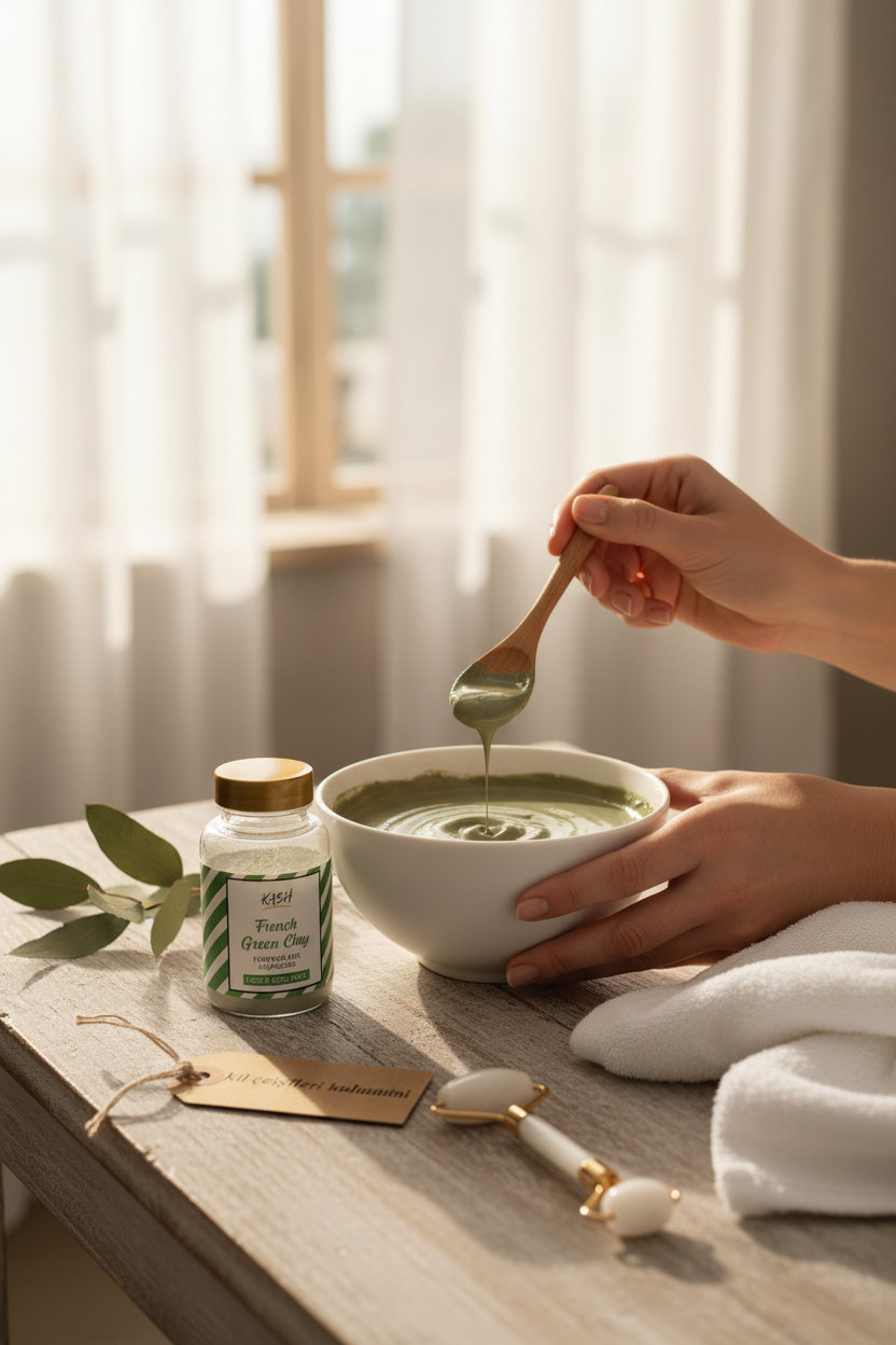 French Green Clay Mask - Yeşil Kil Maskesi