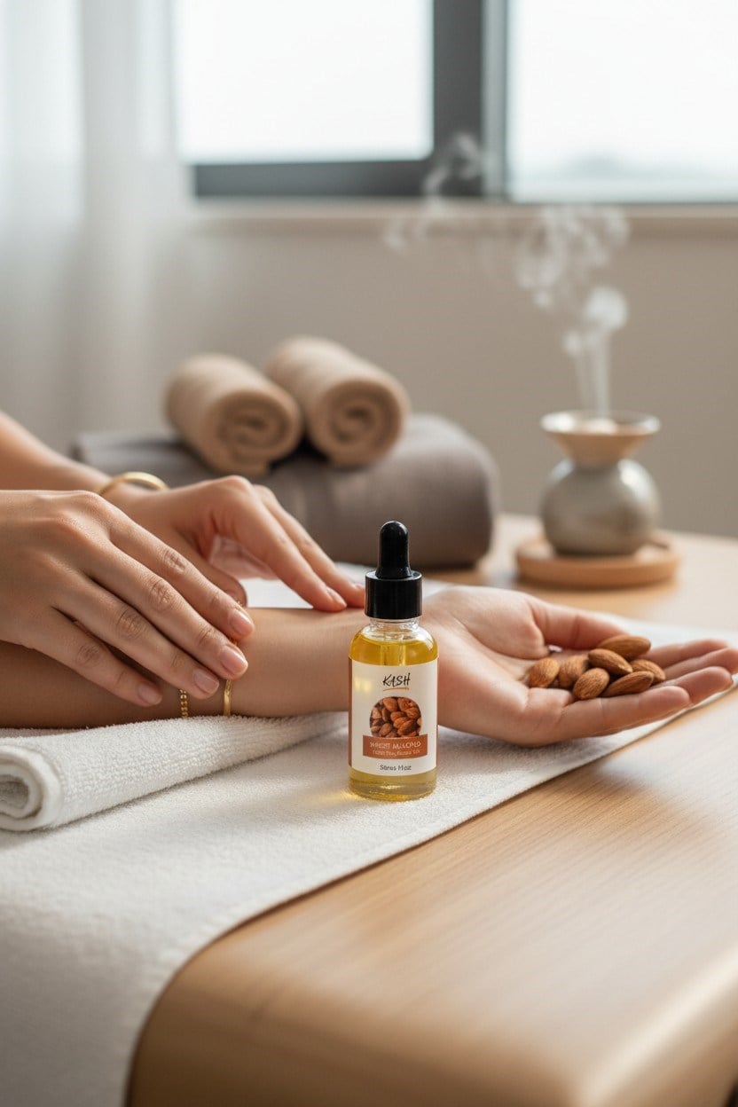 Tatlı Badem Yağı - Sweet Almond Oil - Soğuk sıkım Uçucu Yağ