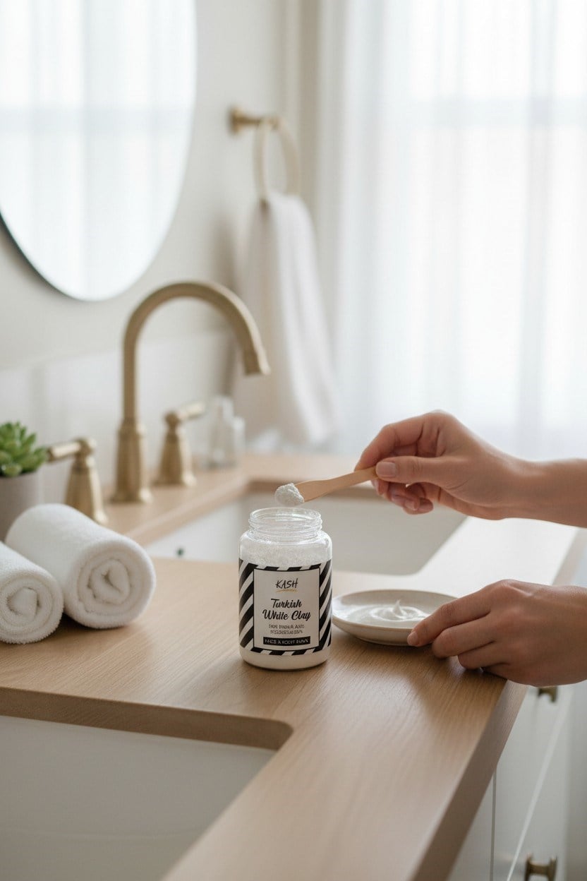Turkish White Clay Mask - Beyaz Kil Maskesi