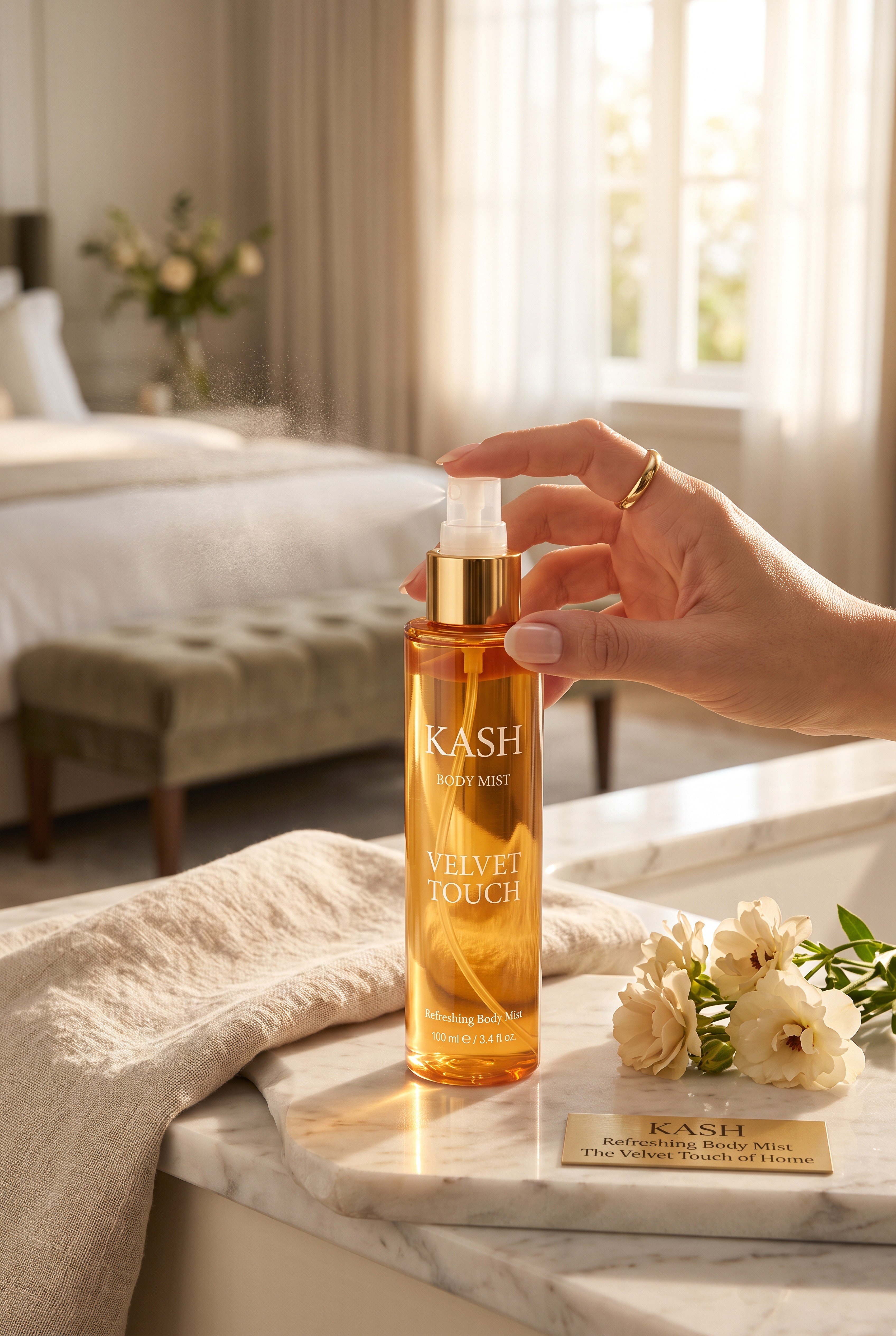Velvet Touch Vücut Spreyi (Body Mist) - İpeksi & Büyüleyici Notalar 100 ml