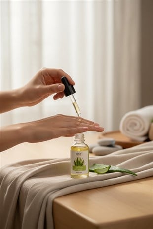 Aloe Vera Yağı - Aloe Vera Oil - Soğuk sıkım Uçucu Yağ