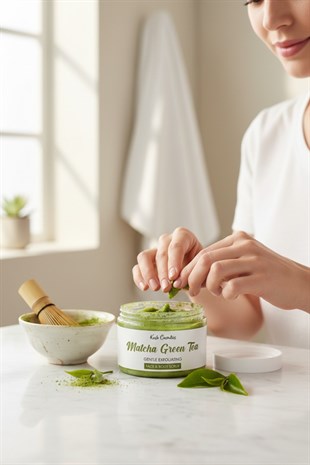 Besleyici Arındırıcı Nemlendirici Vücut Peelingi - MATCHA YEŞİL ÇAY 135g