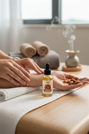 Tatlı Badem Yağı - Sweet Almond Oil - Soğuk sıkım Uçucu Yağ