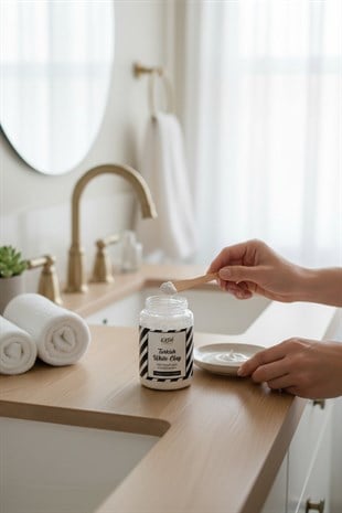 Turkish White Clay Mask - Beyaz Kil Maskesi