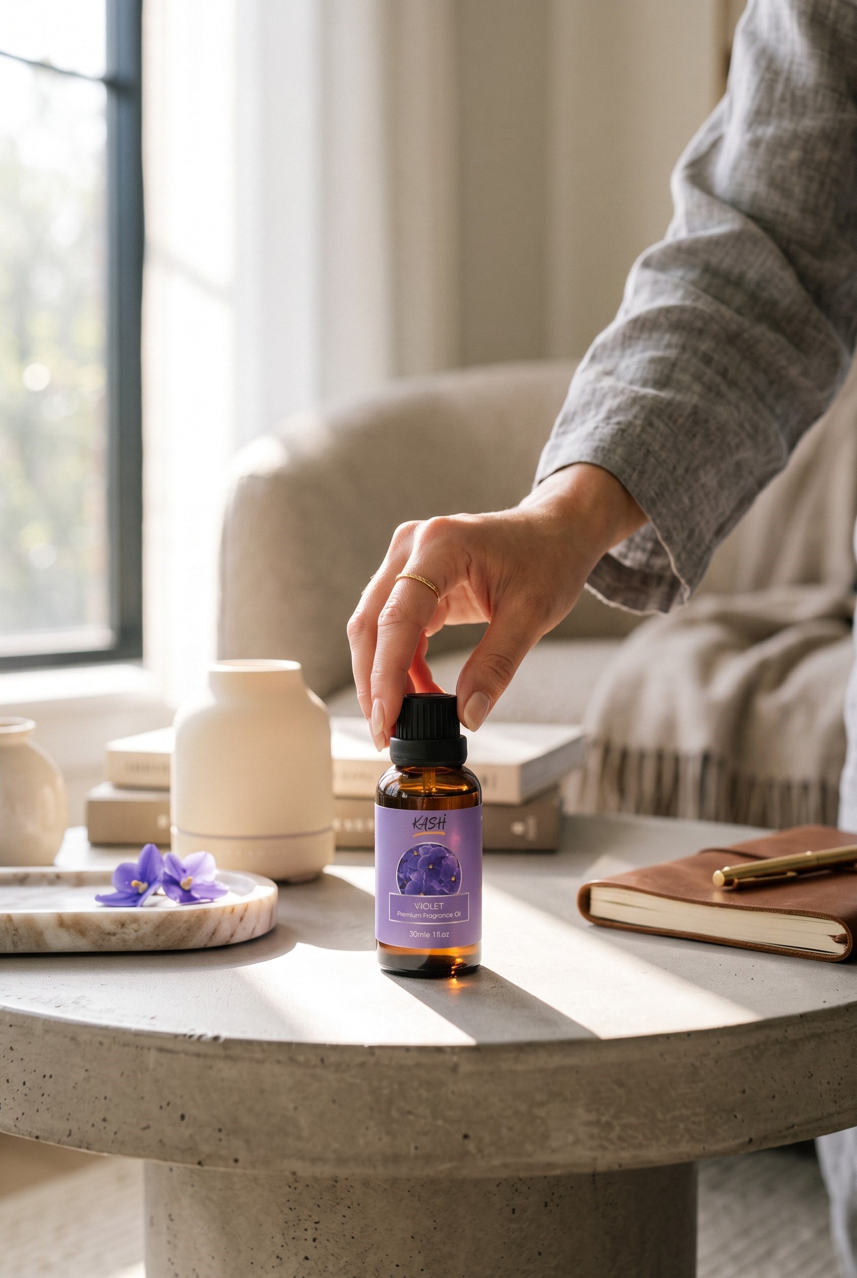 Menekşe Esansiyel Yağı - Violet Fragrance Oil