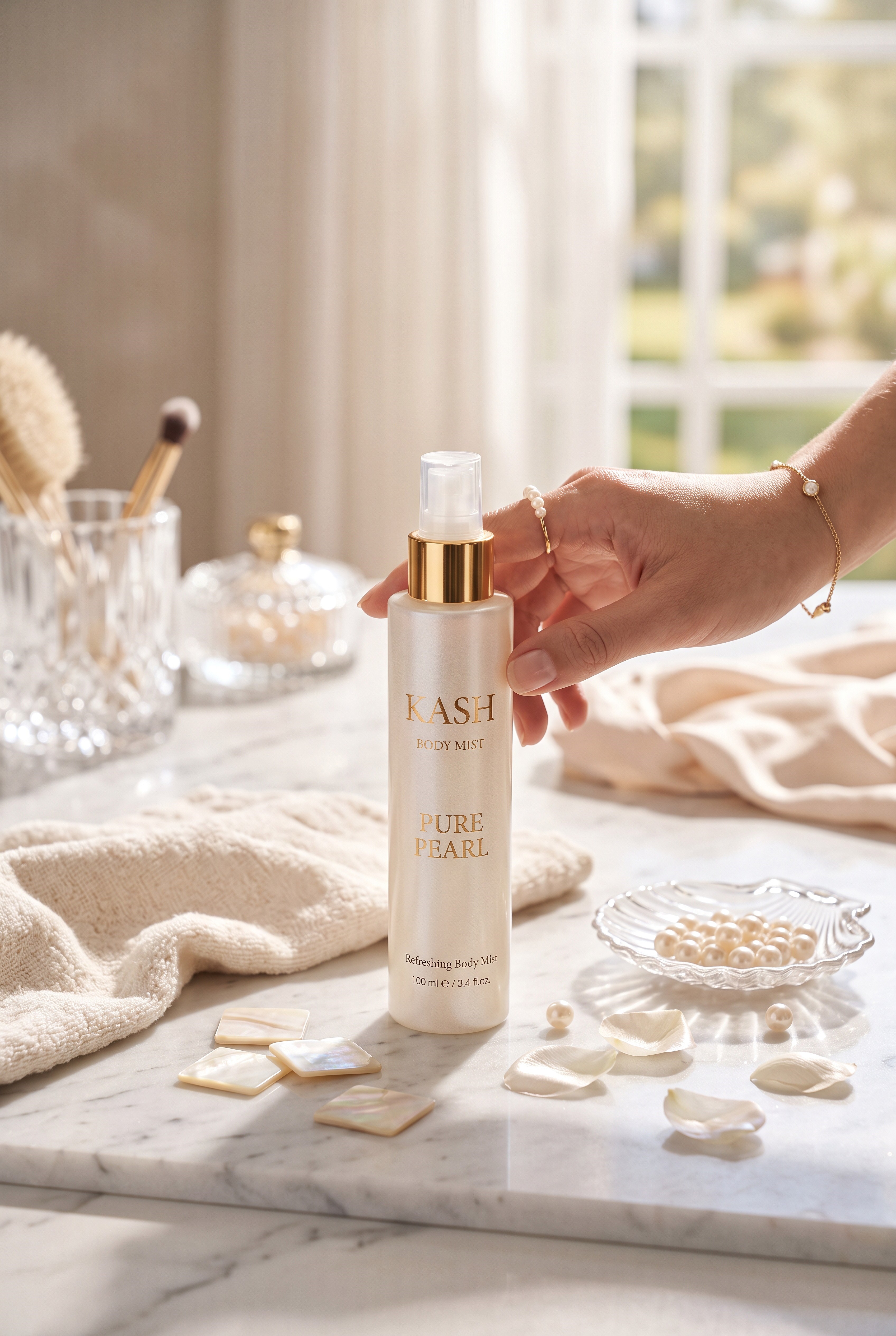 Pure Pearl Vücut Spreyi (Body Mist) - Temiz & Şık Notalar 100 ml