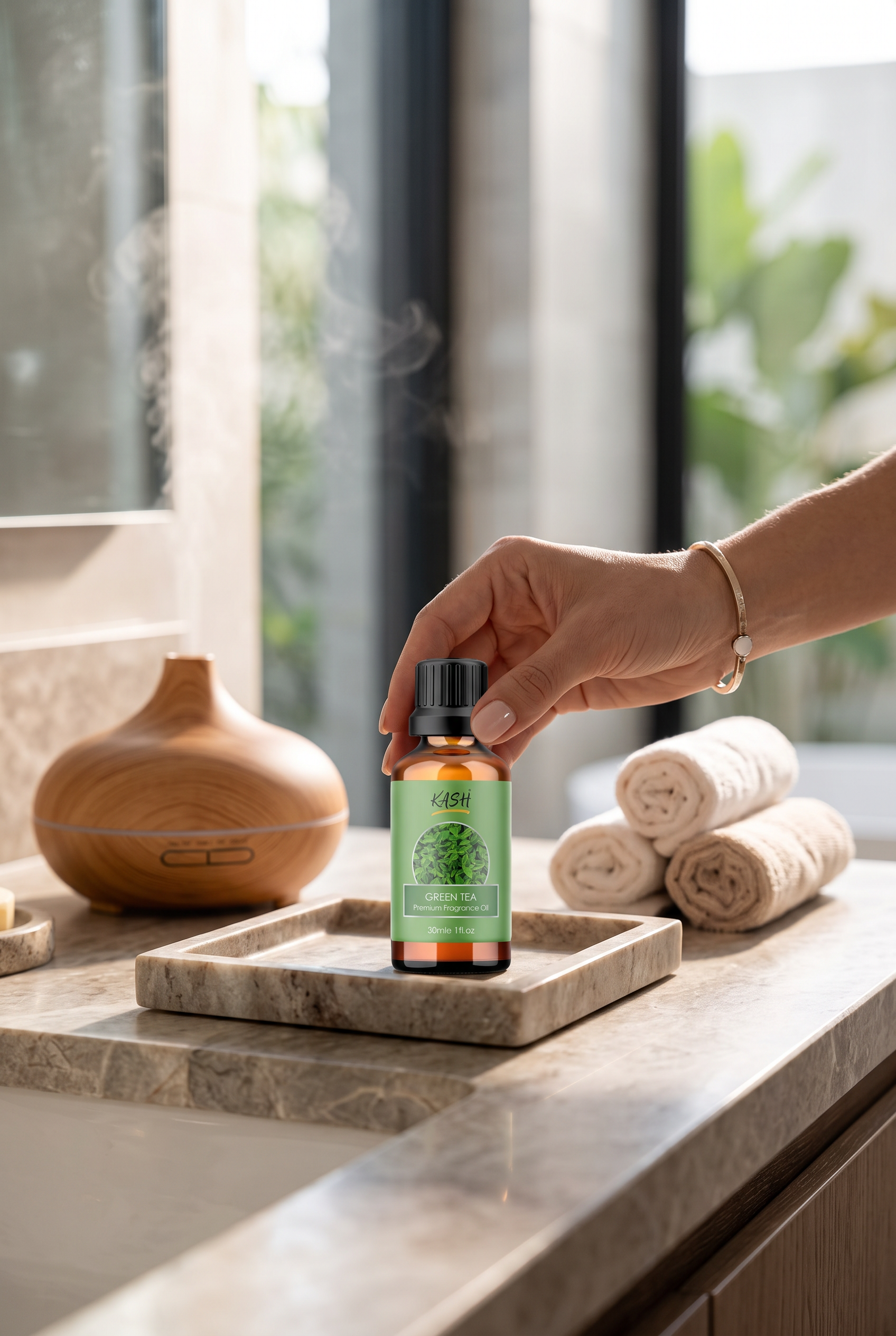 Yeşil Çay Esansiyel Yağ - Green Tea Fragrance Oil