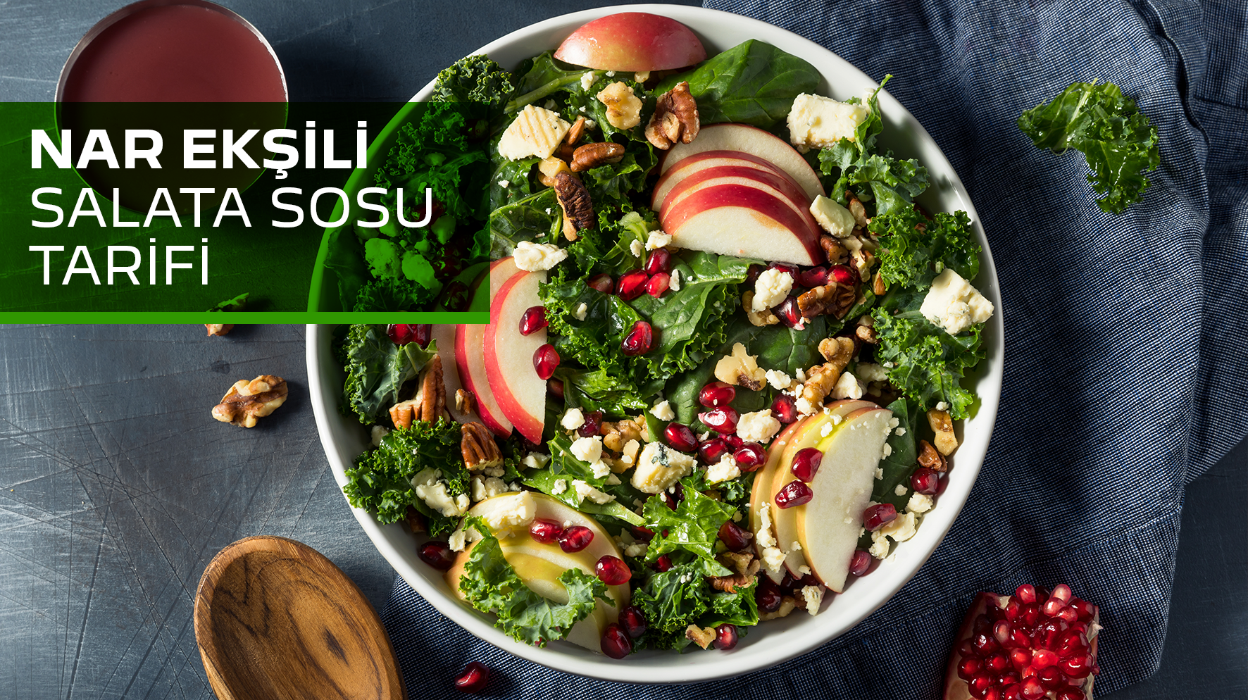 nar ekşili salata sosu tarifi