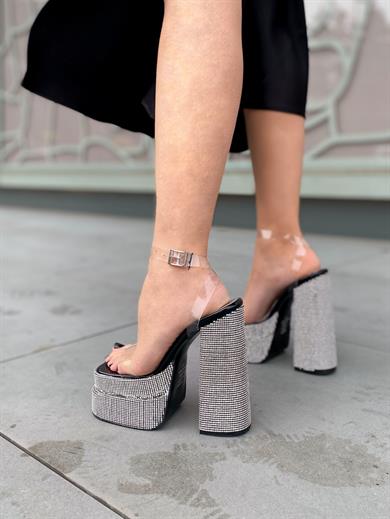 Lily Şeffaf Platform Ayakkabı
